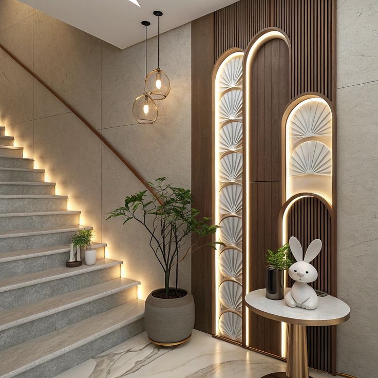 Staircase Designs: "Gravity-Defying Sculptures"